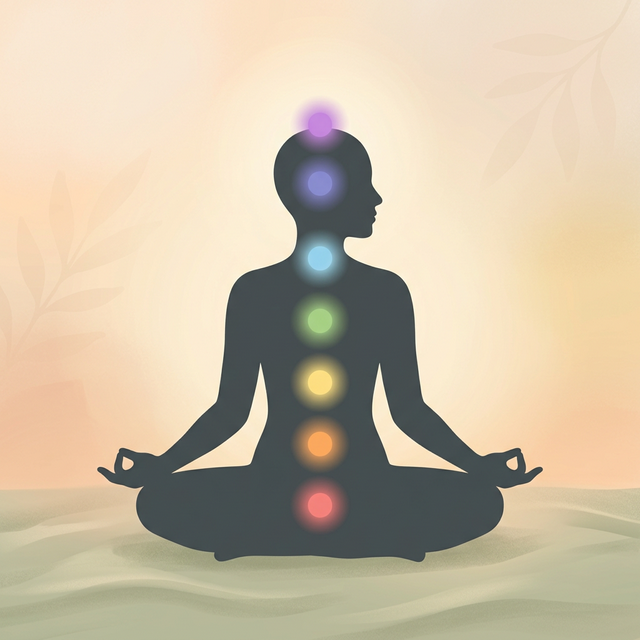 7 Chakras Outline