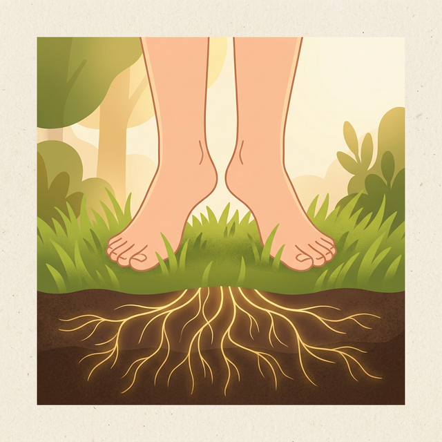 Grounding Roots Illustration